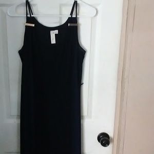 Navy blue dress